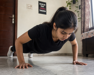 Home workout push-ups for fat loss without going to the gym